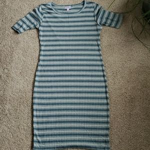 Lularoe Striped Julia Dress
